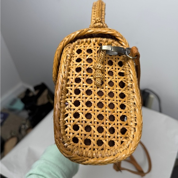 LUSANA Rattan Crossbody Bag - Picture 7 of 12